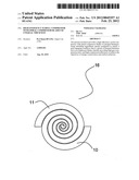 HIGH EFFIEIENCY SCROLL COMPRESSOR WITH SPIRAL COMPRESSOR BLADES OF UNEQUAL     THICKNESS diagram and image