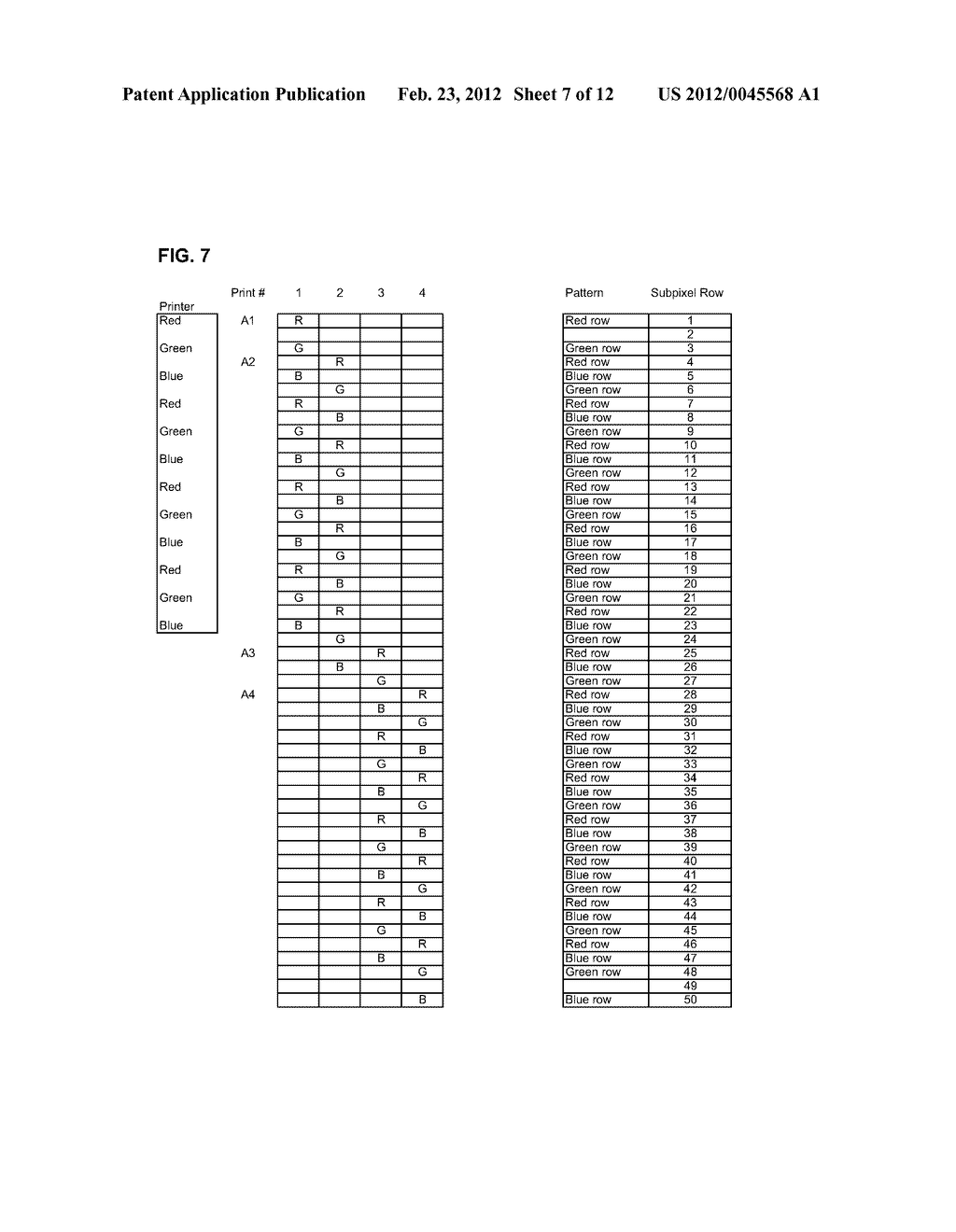 MULTICOLOR ELECTRONIC DEVICES AND PROCESSES OF FORMING THE SAME BY     PRINTING - diagram, schematic, and image 08