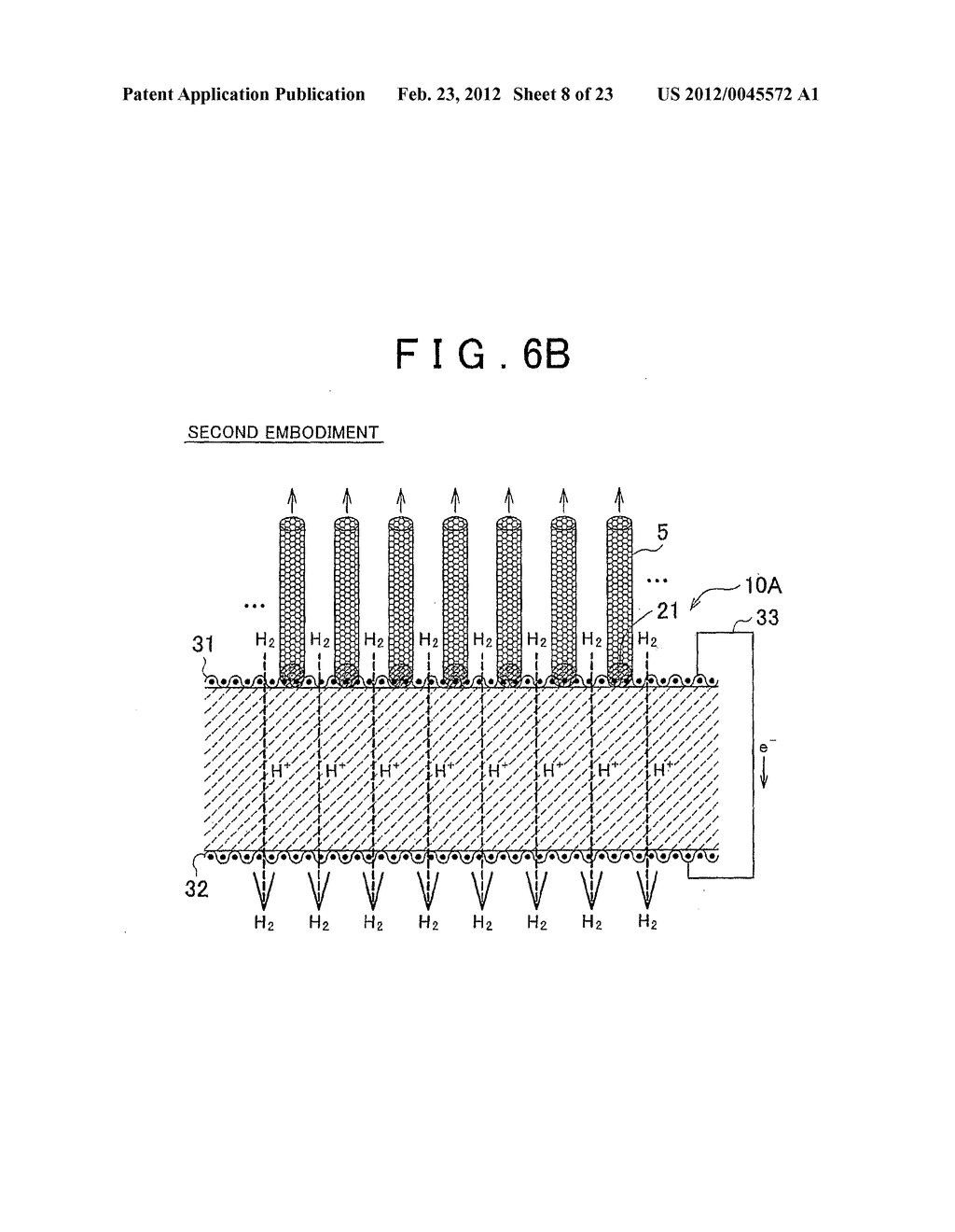 CARBON NANOTUBE PRODUCTION PROCESS AND CARBON NANOTUBE PRODUCTION     APPARATUS - diagram, schematic, and image 09