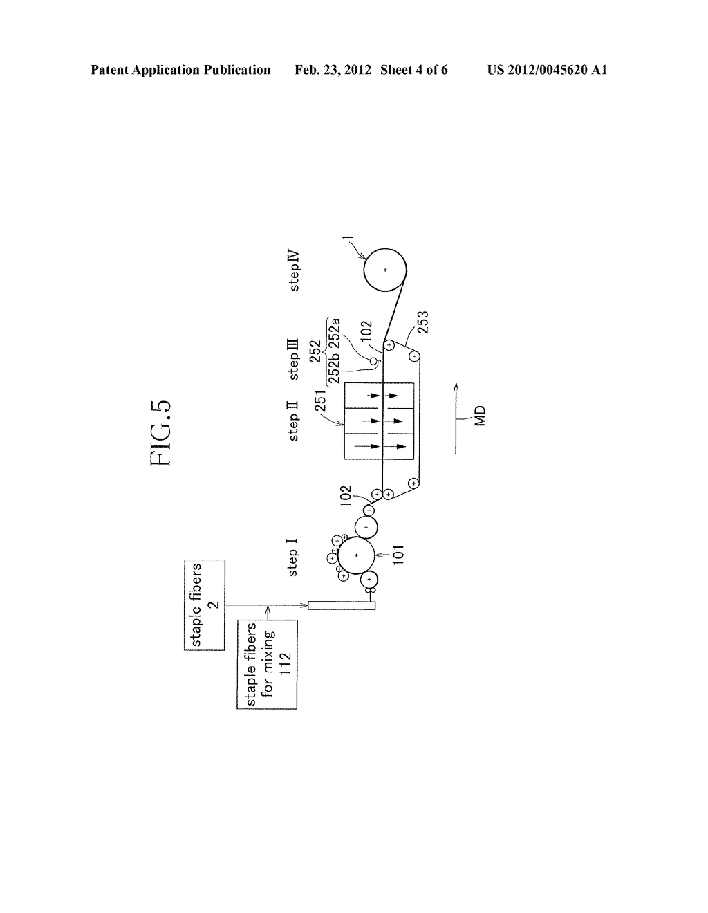 LIQUID-PERVIOUS FIBROUS NON-WOVEN FABRIC - diagram, schematic, and image 05