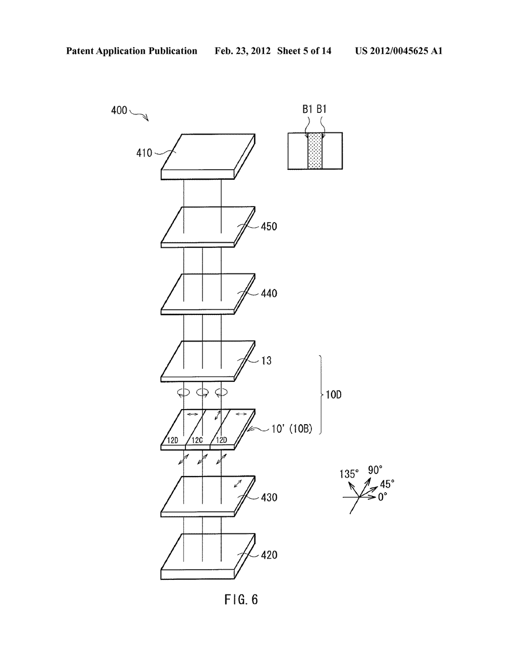 METHOD OF MANUFACTURING LAMINATE, METHOD OF MANUFACTURING RETARDATION     FILM, AND THE RETARDATION FILM - diagram, schematic, and image 06