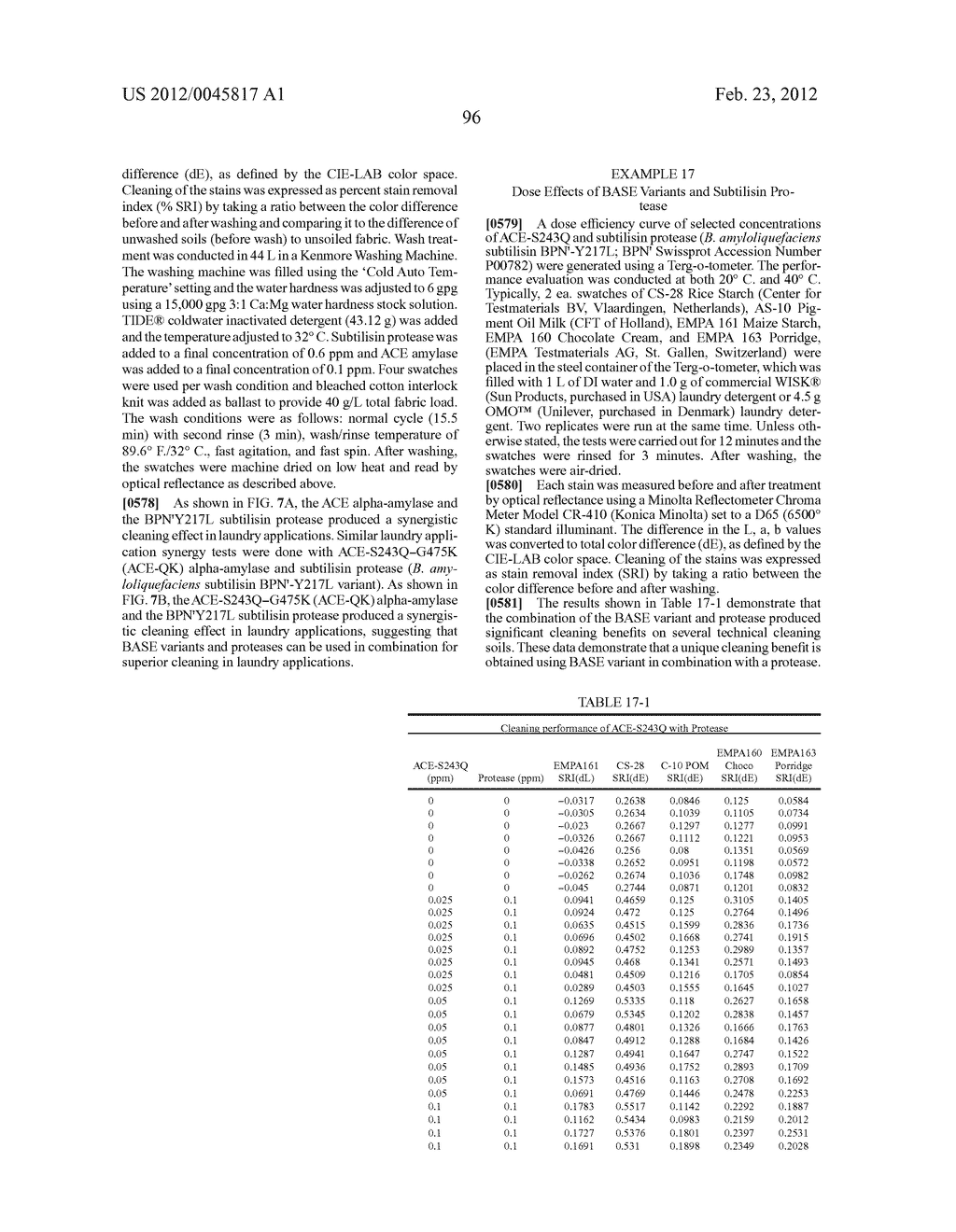 Compositions And Methods Comprising Alpha-Amylase Variants With Altered     Properties - diagram, schematic, and image 108