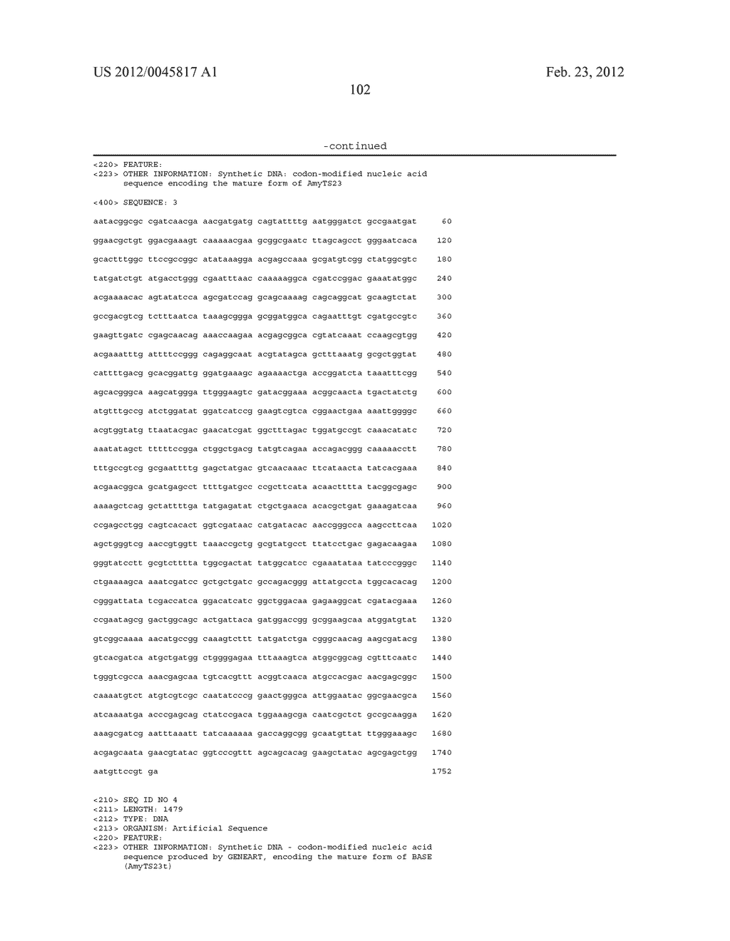 Compositions And Methods Comprising Alpha-Amylase Variants With Altered     Properties - diagram, schematic, and image 114