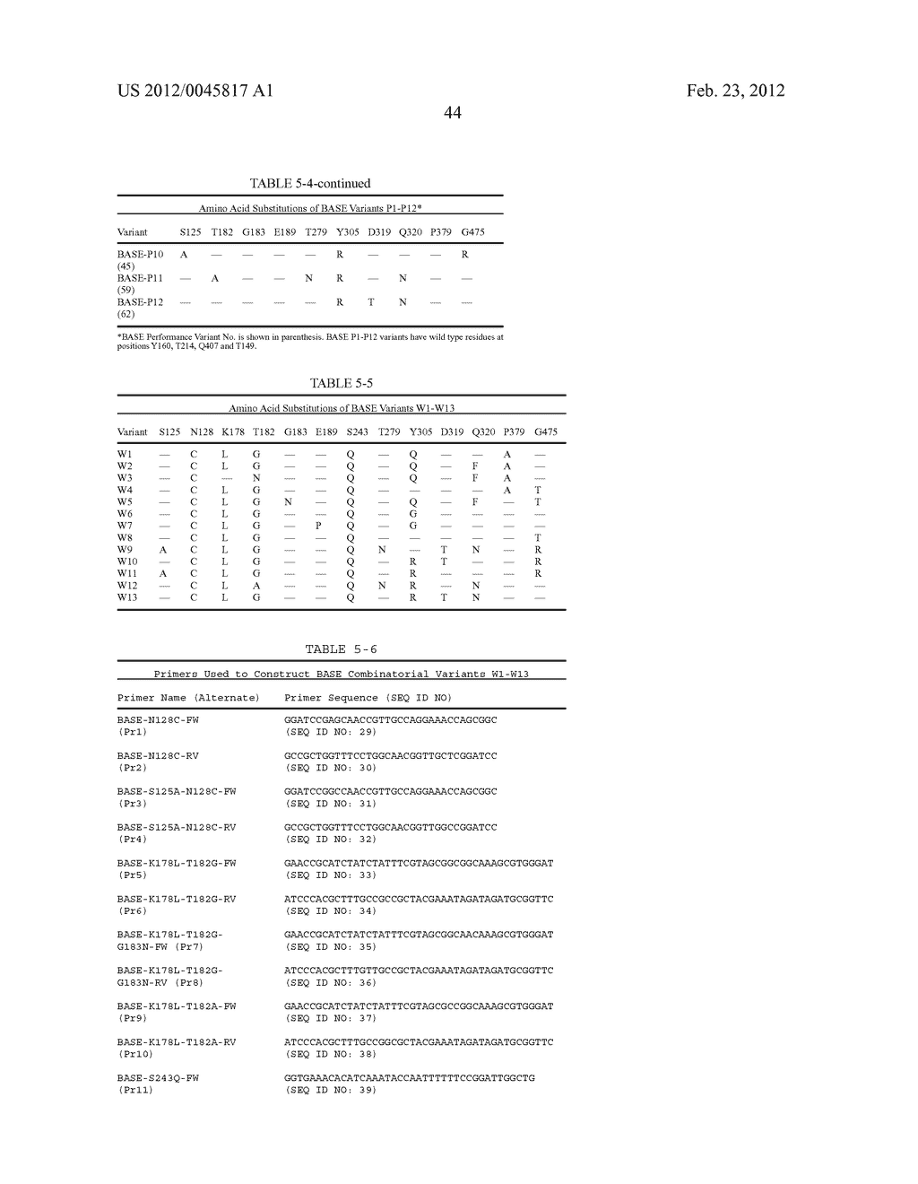 Compositions And Methods Comprising Alpha-Amylase Variants With Altered     Properties - diagram, schematic, and image 56