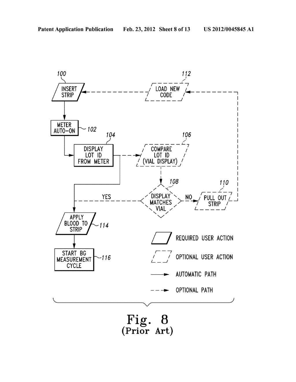 SYSTEM AND METHOD FOR CODING INFORMATION ON A BIOSENSOR TEST STRIP - diagram, schematic, and image 09