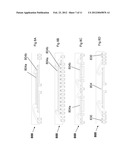 Method of Manufacturing Leadless Integrated Circuit Packages Having     Electrically Routed Contacts diagram and image