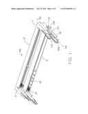 DUPLEX PROFILE CONNECTOR ASSEMBLY HAVING RETENTION MEANS FOR ASSEMBLING     UPPER AND LOWER CONNECTORS THEREOF TOGETHER diagram and image