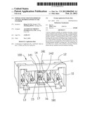 POWER CONNECTOR WITH IMPROVED LOCKING MEMBER EXPOSED TO THE EXTERIOR diagram and image