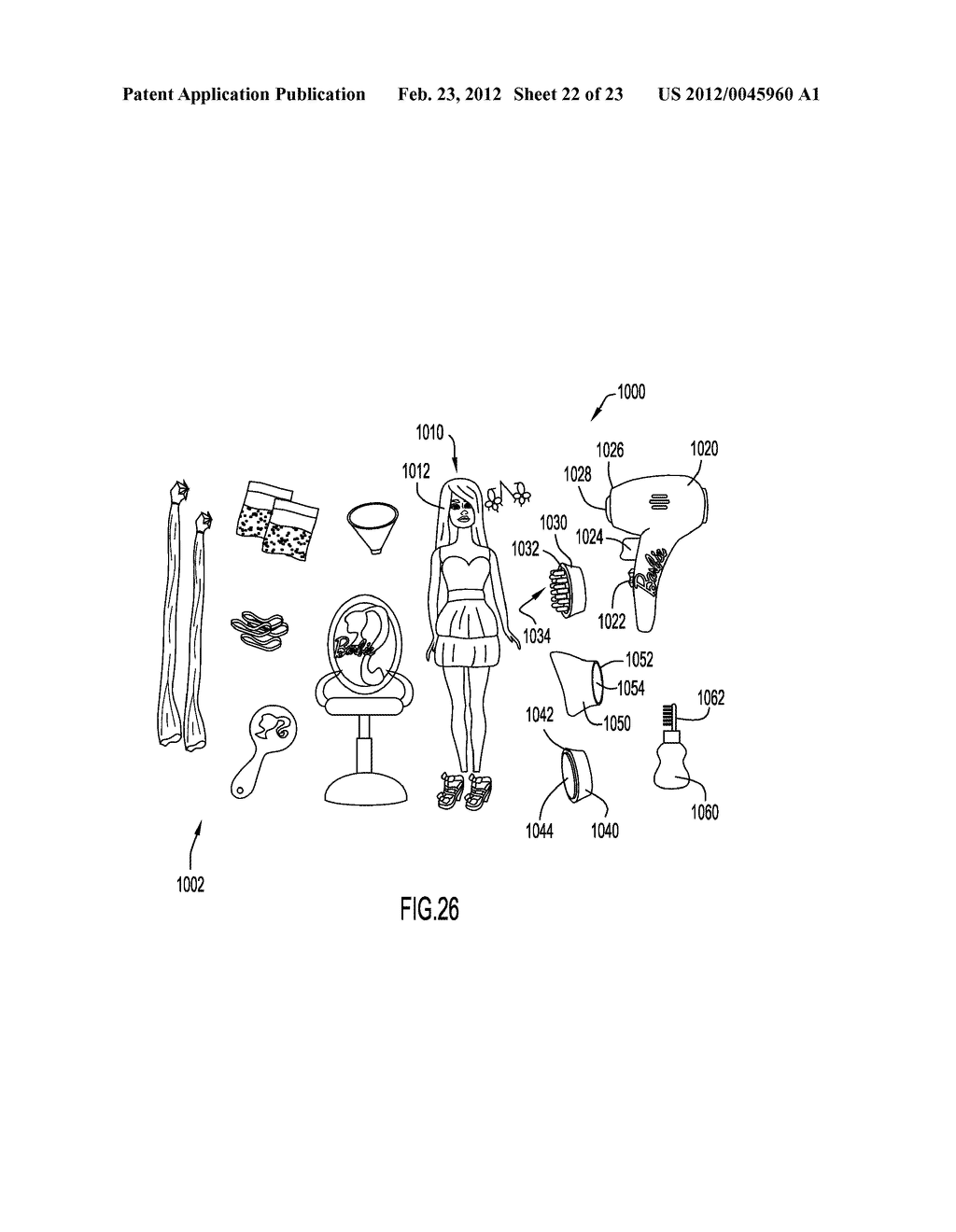 Toy Assembly With Blower And Color Changing Features - diagram, schematic, and image 23