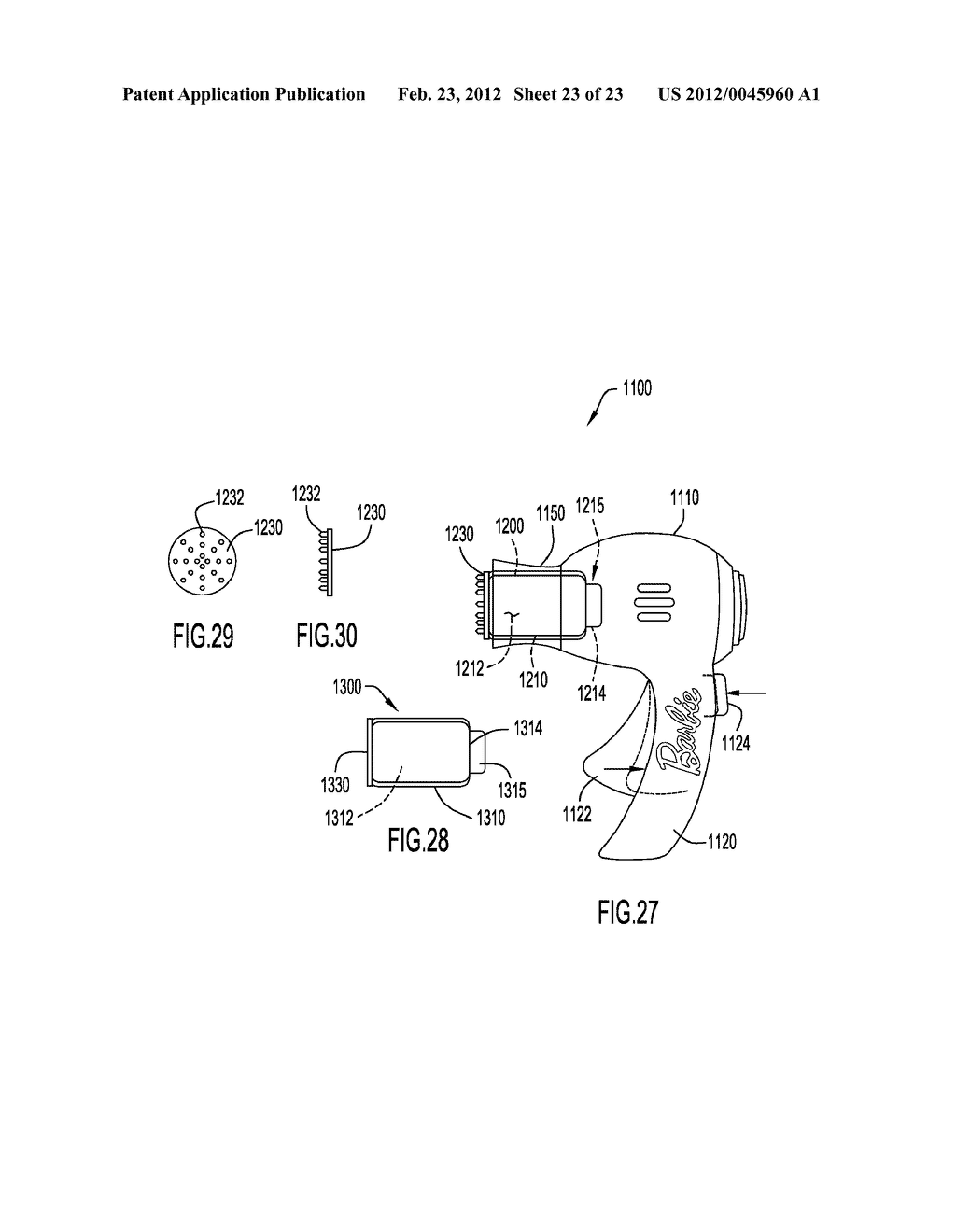 Toy Assembly With Blower And Color Changing Features - diagram, schematic, and image 24