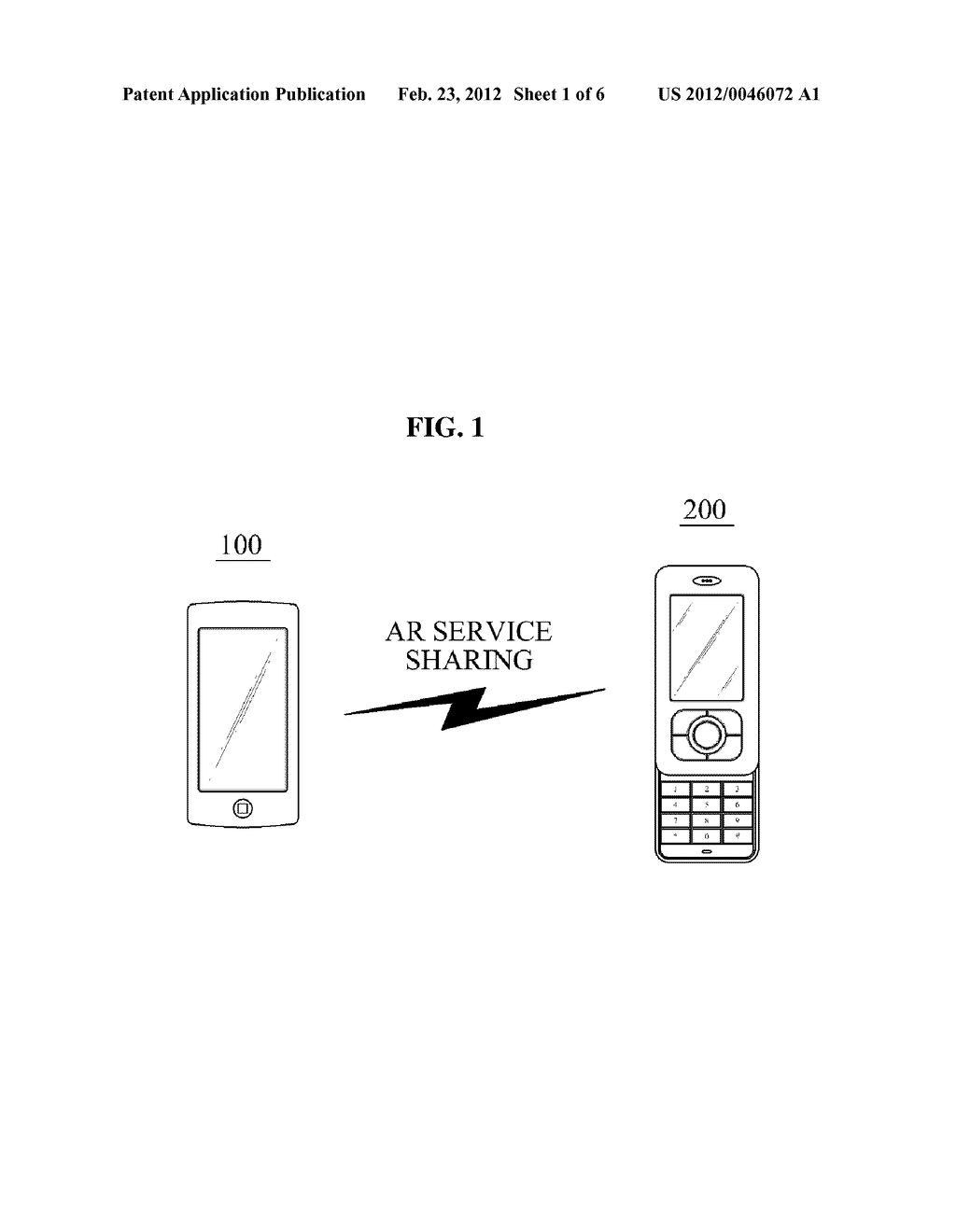 USER TERMINAL, REMOTE TERMINAL, AND METHOD FOR SHARING AUGMENTED REALITY     SERVICE - diagram, schematic, and image 02