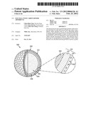 Golf Ball With Carbon Dioxide Absorbents diagram and image