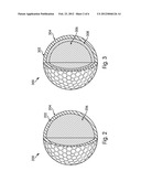 Golf Ball With Carbon Dioxide Absorbents diagram and image