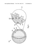 Golf Ball With Carbon Dioxide Absorbents diagram and image