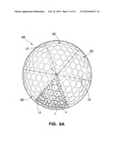 Golf Balls including Multiple Dimple Types and/or Multiple Layers of     Different Hardnesses diagram and image