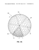 Golf Balls including Multiple Dimple Types and/or Multiple Layers of     Different Hardnesses diagram and image