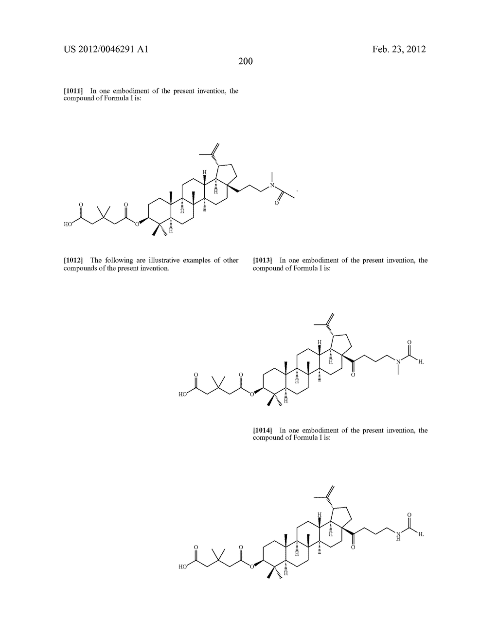 Extended Triterpene Derivatives - diagram, schematic, and image 200