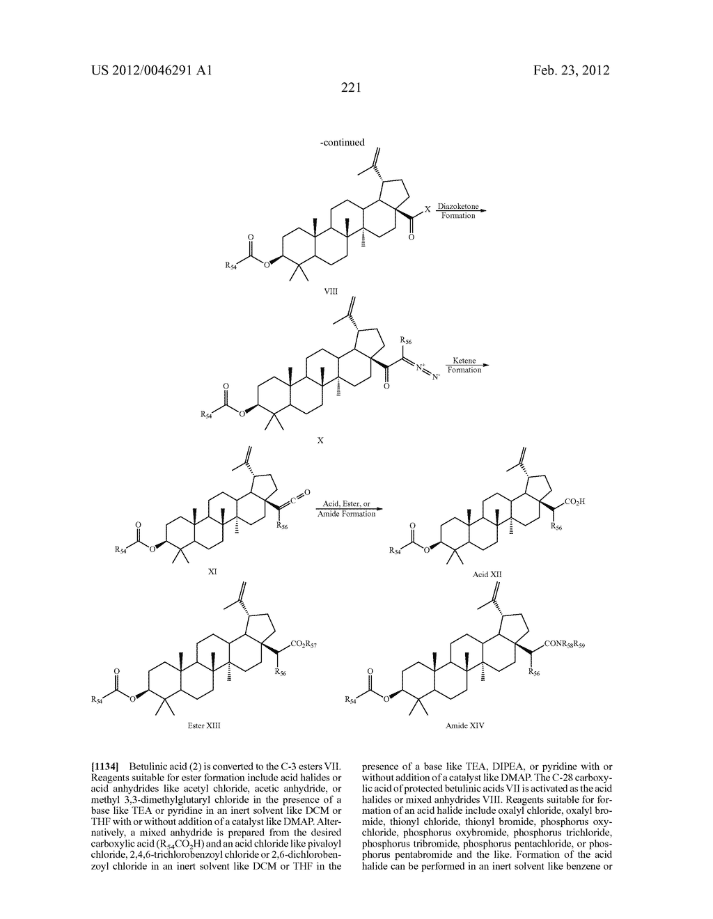 Extended Triterpene Derivatives - diagram, schematic, and image 221