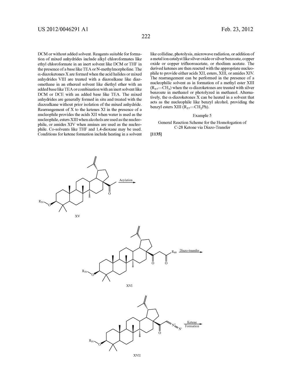 Extended Triterpene Derivatives - diagram, schematic, and image 222