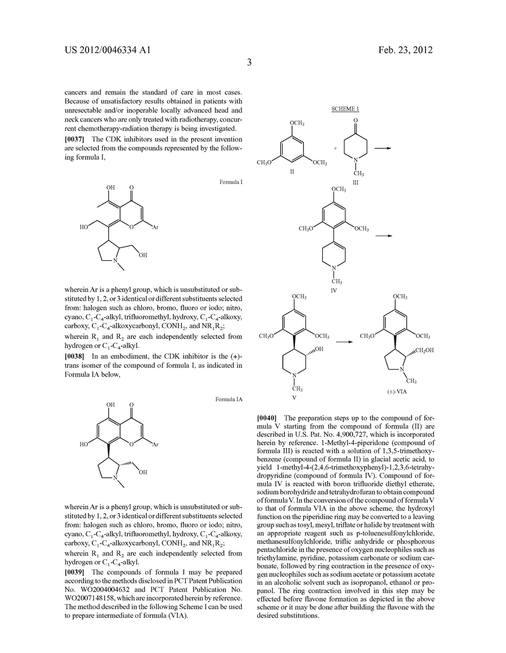 PYRROLIDINE-SUBSTITUTED FLAVONES AS RADIO-SENSITIZERS FOR USE IN THE     TREATMENT OF CANCER - diagram, schematic, and image 10