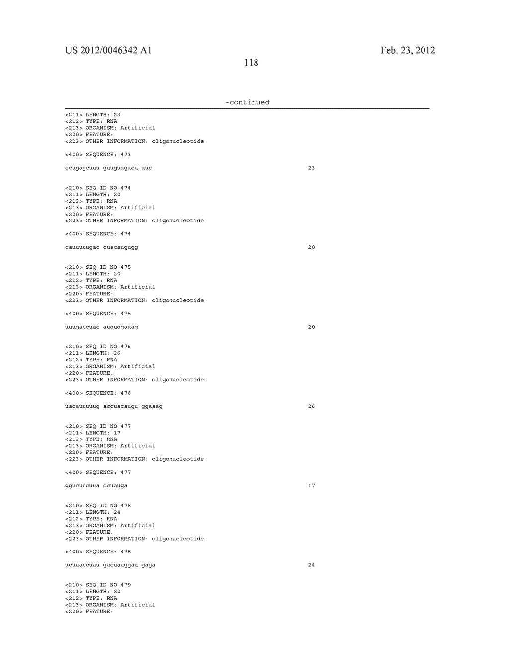 OLIGONUCLEOTIDE COMPRISING AN INOSINE FOR TREATING DMD - diagram, schematic, and image 121