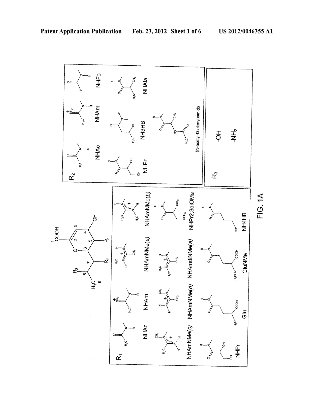 INHIBITORS OF SIALIDASE OR SIALIDASE-LIKE ENZYMES - diagram, schematic, and image 02