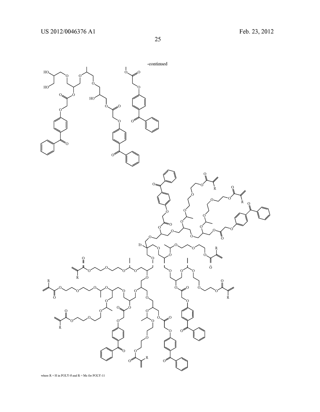 POLYMERIZABLE POLYMERIC PHOTOINITIATORS AND RADIATION CURABLE COMPOSITIONS - diagram, schematic, and image 26