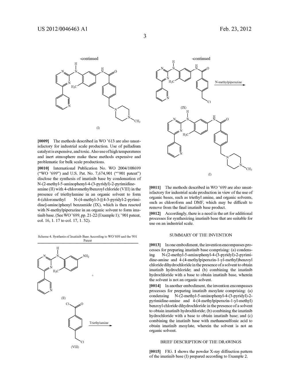 Process for the Preparation of Imatinib Base - diagram, schematic, and image 06