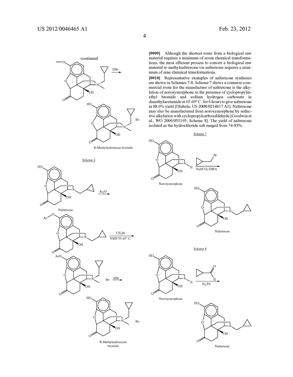 Processes for the Preparation of Morphinane and Morphinone Compounds - diagram, schematic, and image 06