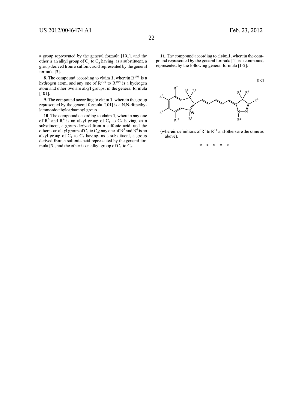 PYRAZOLE-BASED CYANINE DYE CONTAINING QUATERNARY AMMONIUM CATION - diagram, schematic, and image 26