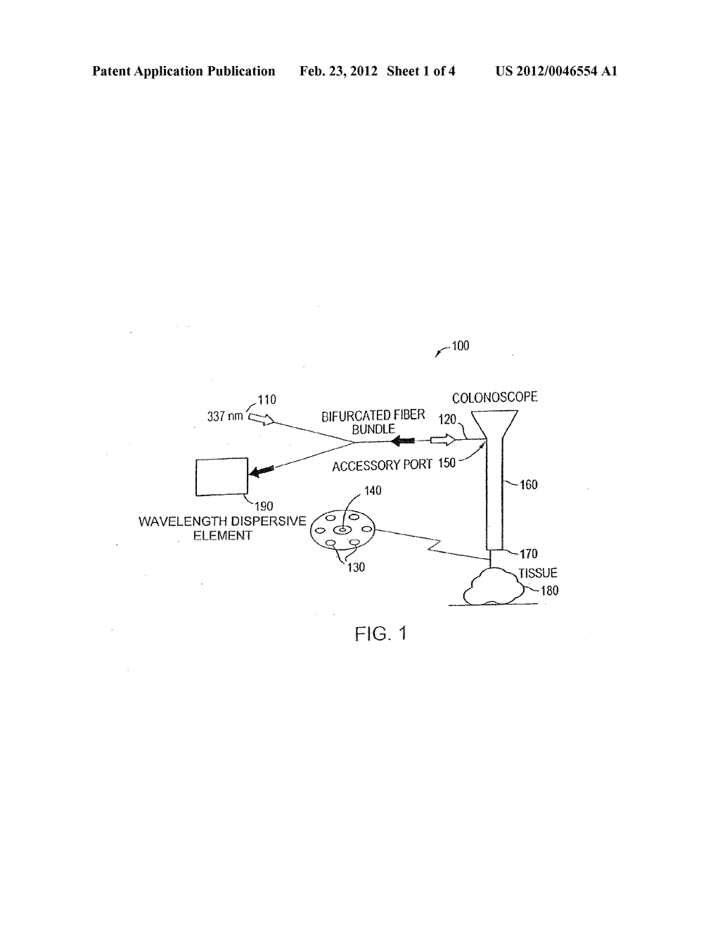 Fluorescent Fiberoptic Probe for Tissue Health Discrimination and Method     of Use Thereof - diagram, schematic, and image 02