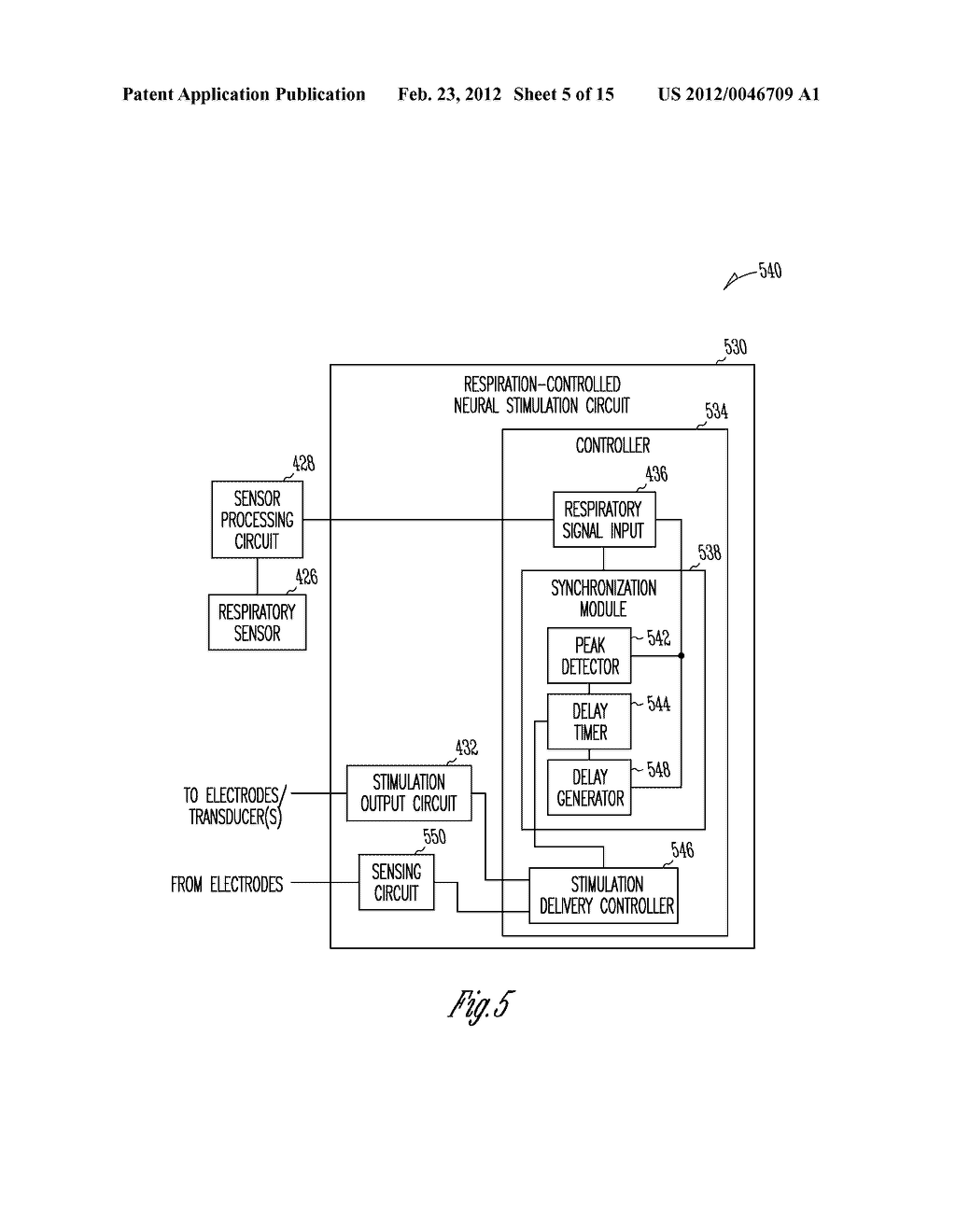 METHOD AND APPARATUS FOR CONTROLLING NEURAL STIMULATION DURING DISORDERED     BREATHING - diagram, schematic, and image 06