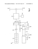 Method and system for operating an electrical machine, controlled by an     inverter, in a motor vehicle in a fault situation diagram and image