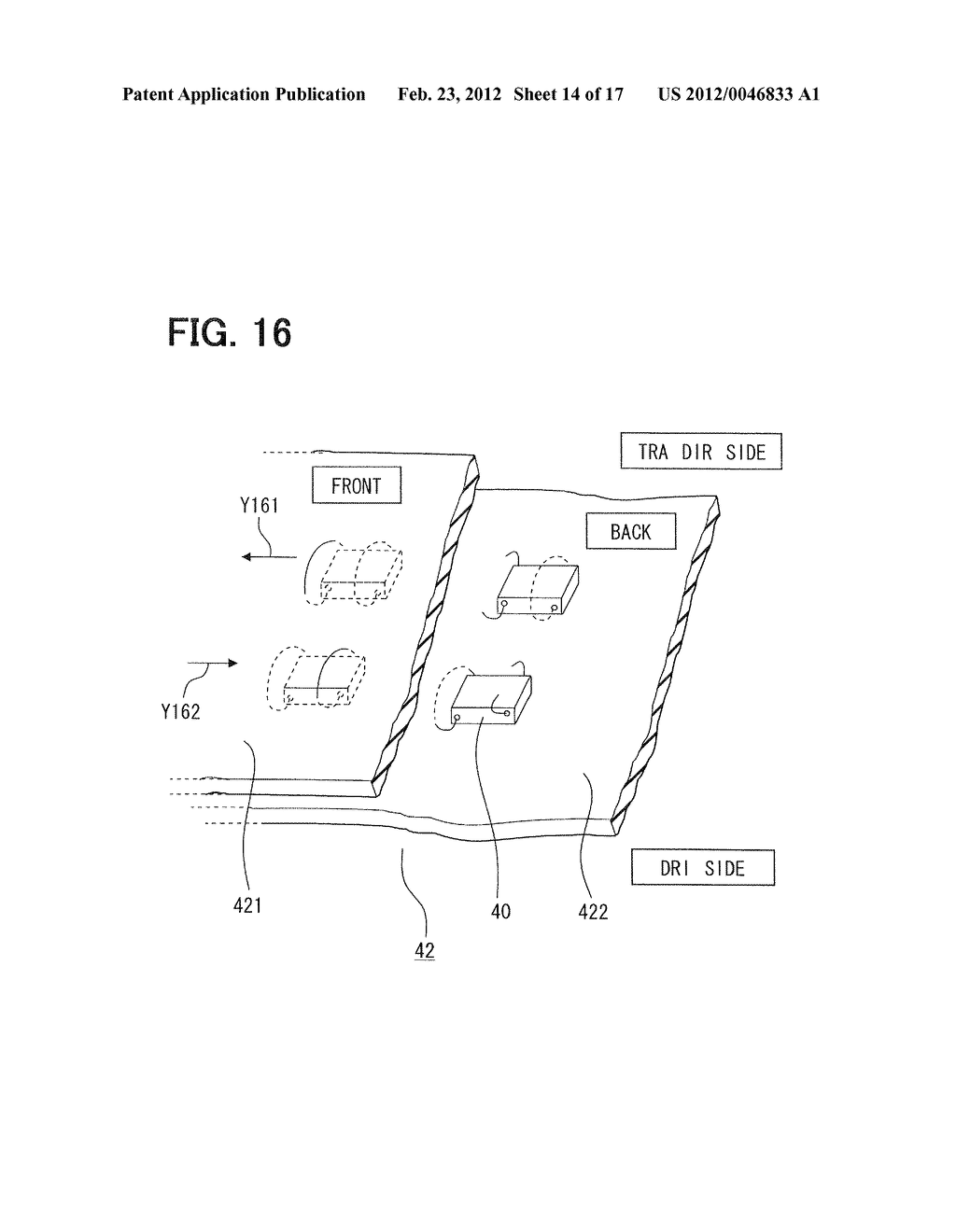 INFORMATION PROVIDING DEVICE FOR VEHICLE - diagram, schematic, and image 15