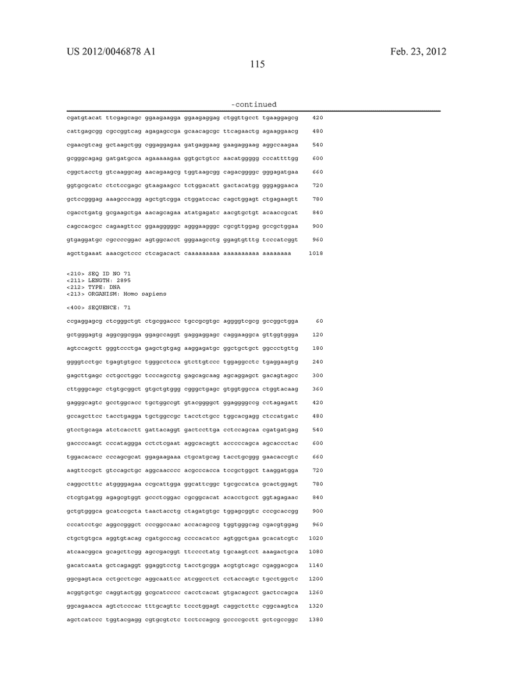 METHODS FOR ANALYZING HIGH DIMENSIONAL DATA FOR CLASSIFYING, DIAGNOSING,     PROGNOSTICATING, AND/OR PREDICTING DISEASES AND OTHER BIOLOGICAL STATES - diagram, schematic, and image 125