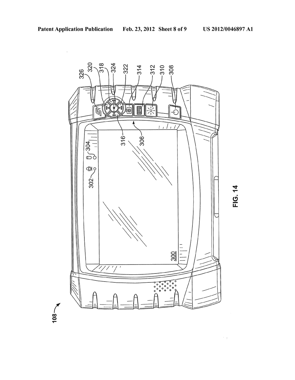 System and method for simultaneous display of waveforms generated from     input signals received at a data acquisition device - diagram, schematic, and image 09