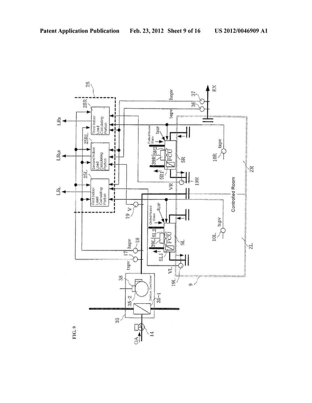 AIR CONDITIONING SYSTEM OVERALL EFFICIENCY CALCULATING DEVICE AND METHOD - diagram, schematic, and image 10