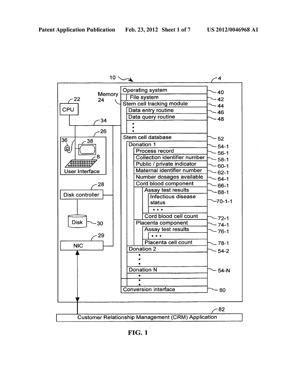 SYSTEMS AND METHODS FOR PROVIDING A STEM CELL BANK - diagram, schematic, and image 02