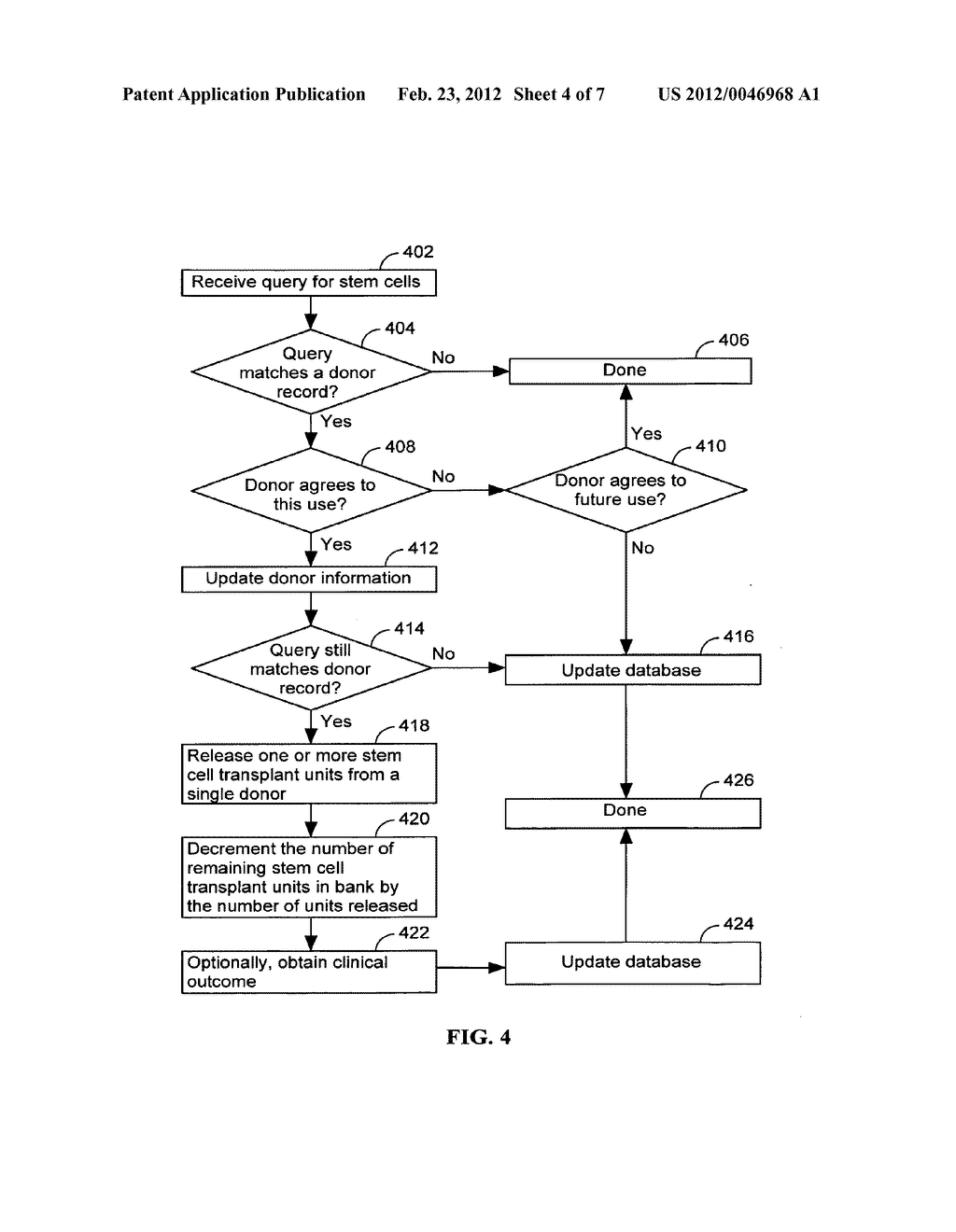 SYSTEMS AND METHODS FOR PROVIDING A STEM CELL BANK - diagram, schematic, and image 05