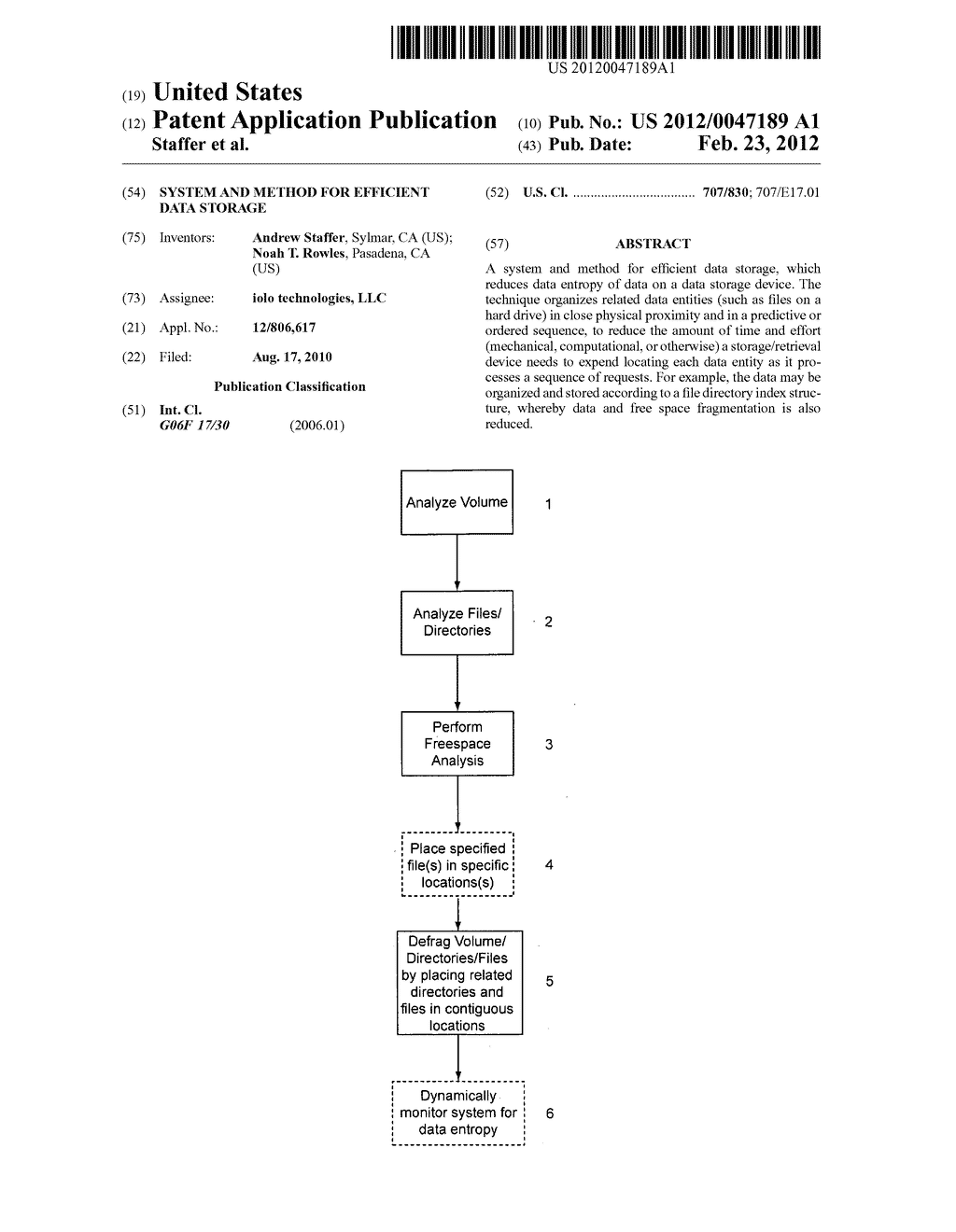 System and method for efficient data storage - diagram, schematic, and image 01