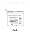 Online Location Sharing Through an Internet Service Search Engine diagram and image