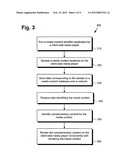 System and method for enabling client-side initiated identification of     media content diagram and image