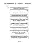 Method and Apparatus for Monitoring Interrupts During a Power Down Event     at a Processor diagram and image