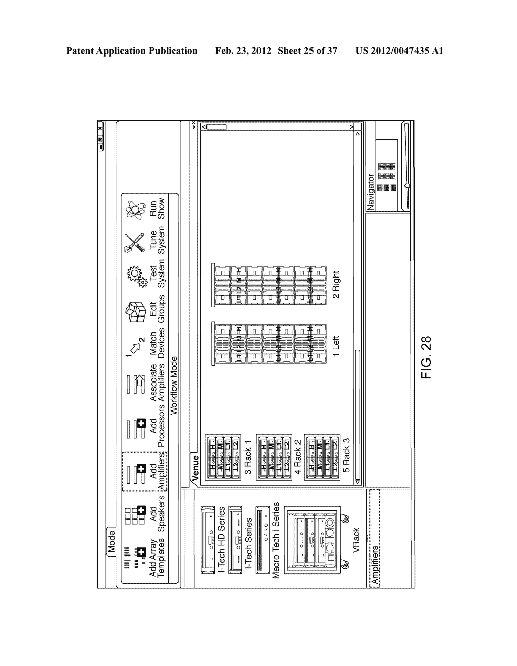 SYSTEM FOR CONFIGURATION AND MANAGEMENT OF LIVE SOUND SYSTEM - diagram, schematic, and image 26