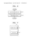 METHOD OF CONFIGURING MENU SCREEN, USER DEVICE FOR PERFORMING THE METHOD     AND COMPUTER-READABLE STORAGE MEDIUM HAVING RECORDED THEREON PROGRAM FOR     EXECUTING THE METHOD diagram and image