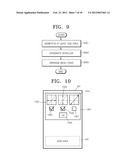 METHOD OF CONFIGURING MENU SCREEN, USER DEVICE FOR PERFORMING THE METHOD     AND COMPUTER-READABLE STORAGE MEDIUM HAVING RECORDED THEREON PROGRAM FOR     EXECUTING THE METHOD diagram and image