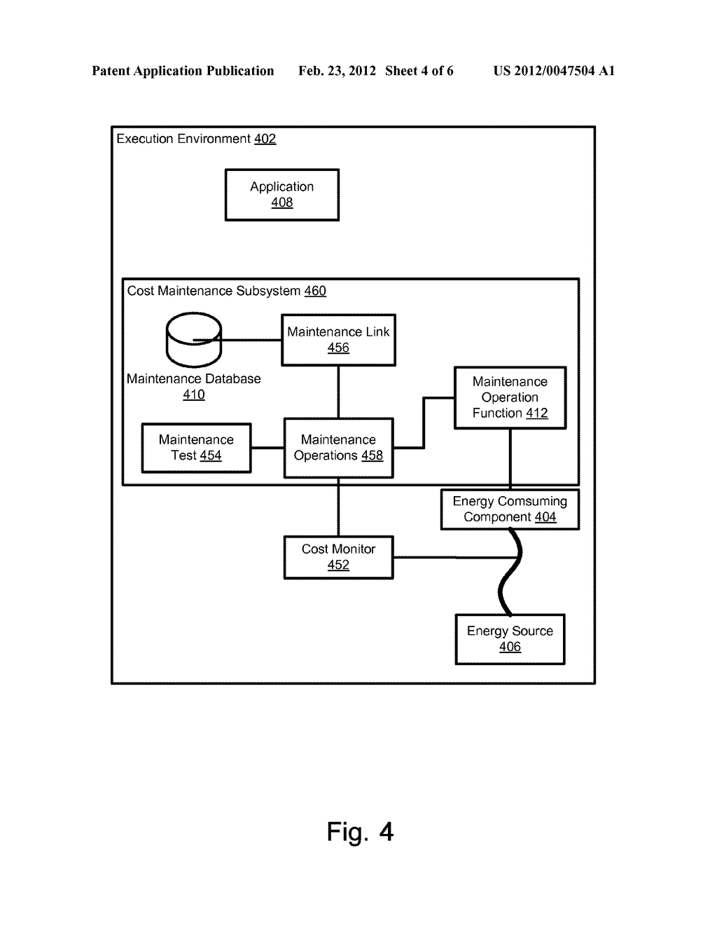 METHODS, SYSTEMS, AND COMPUTER PROGRAM PRODUCTS FOR MAINTAINING A RESOURCE     BASED ON A COST OF ENERGY - diagram, schematic, and image 05
