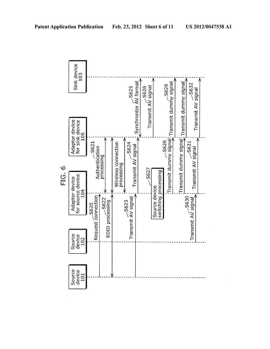 ADAPTOR DEVICE FOR SOURCE DEVICE AND METHOD FOR CONTROLLING ADAPTOR DEVICE     FOR SOURCE DEVICE - diagram, schematic, and image 07