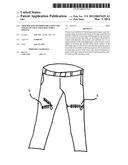 TROUSER AND METHOD FOR EASING THE STRAIN ON LEGS AND KNEES WHEN MOVING diagram and image