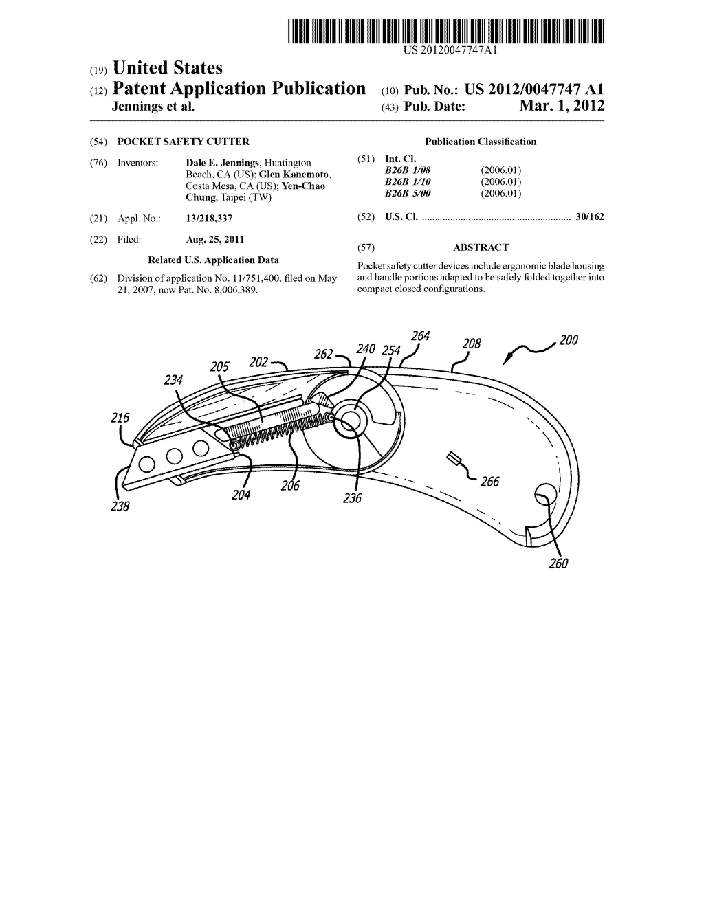 Pocket Safety Cutter - diagram, schematic, and image 01